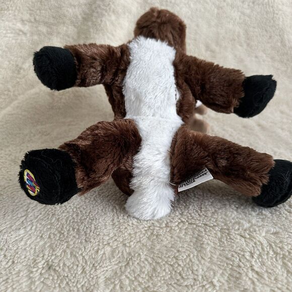 Ganz Webkinz Reindeer Moose Elk Stuffed Plush Animal 9" Brown No Code - Picture 4 of 7